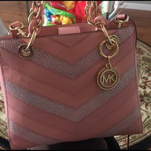 MK Pale pink purse