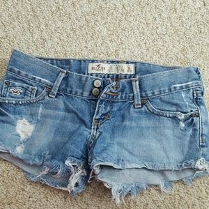Hollister shorts size 0