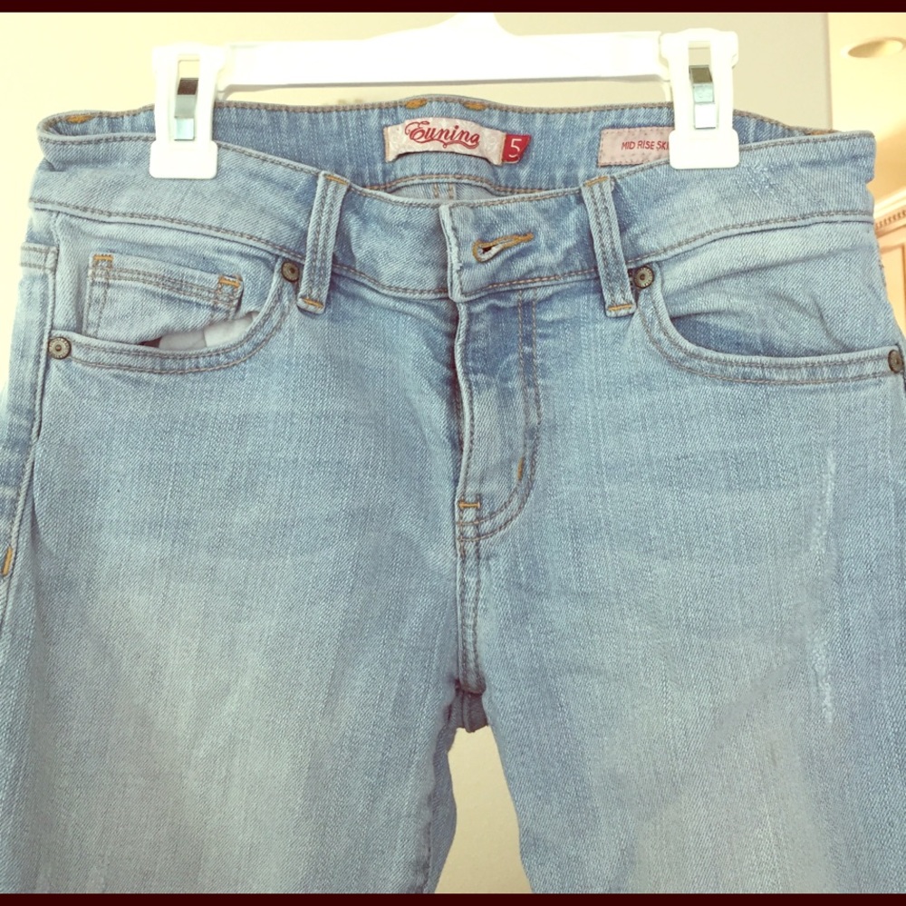 EUNINA mid rise skinny jeans!