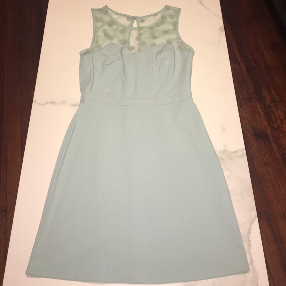 Lauren Conrad powder blue dress