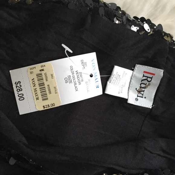 Sequin Infinity Scarf by Ruyi - Picture 3 of 7