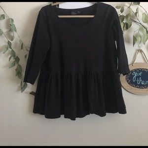 Asos Curve peplum top