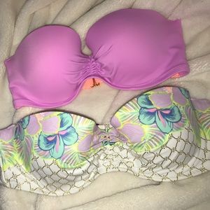 Victoria's Secret Bandeau Bathing Suit Top Bundle✨