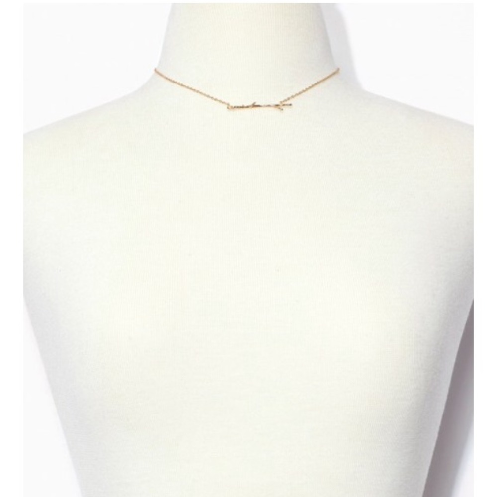 Festival Golden branch necklace - Picture 4 of 5