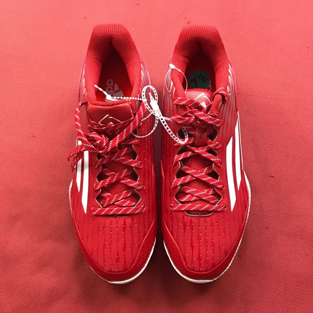 ๐ Adidas Womens Softball Cleats ๐ Metal Spikes - Picture 2 of 6