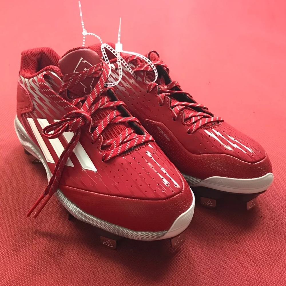 ๐ Adidas Womens Softball Cleats ๐ Metal Spikes - Picture 3 of 6