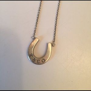 Authentic Tiffany & Co. Silver Necklace Horseshoe