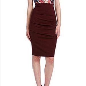 Nicole Miller Sandy Ponte Skirt (NWOT)