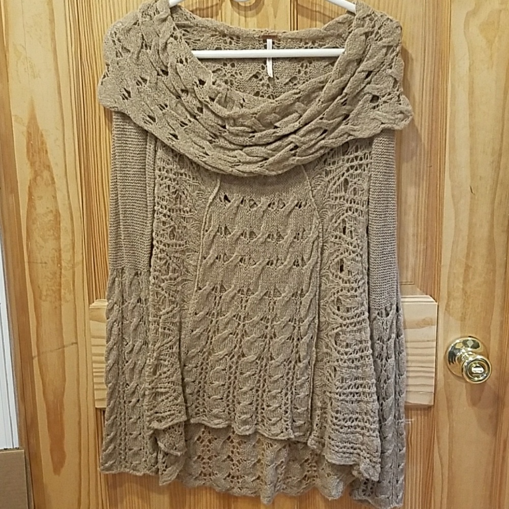 Free People Burnout Cabo Cowl Top