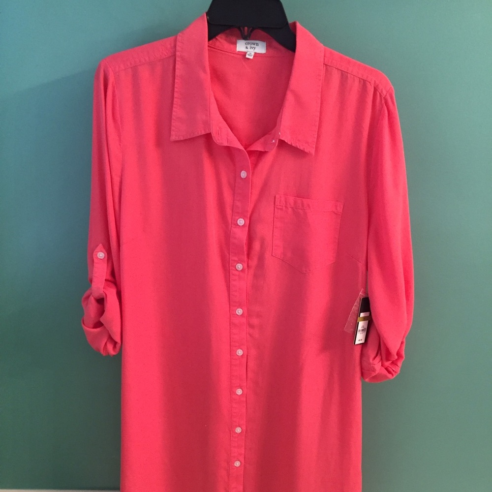 NWT Crown & Ivy dress. Size 14