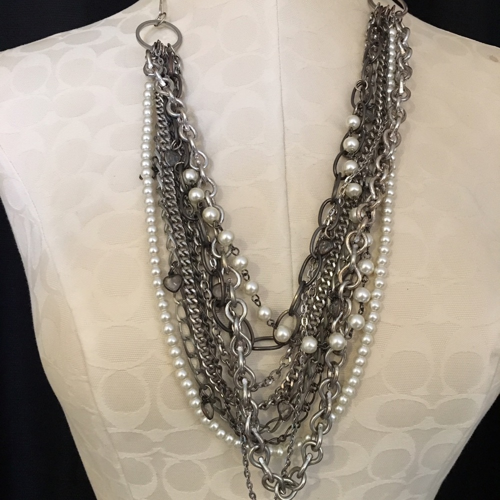 Mixed chain necklace