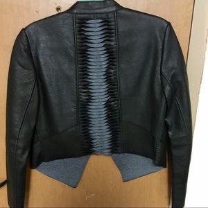 BCBG Llyod faux-leather Jacket