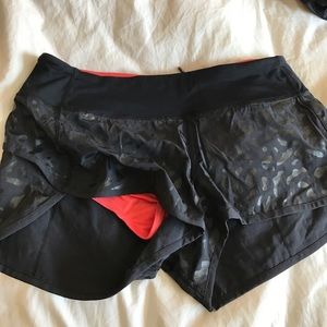 Lululemon speed short size 8