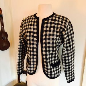 🔥Final Price🔥Karen Scott Houndstooth Cardigan