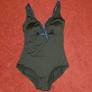 Black One Piece Swimsuit