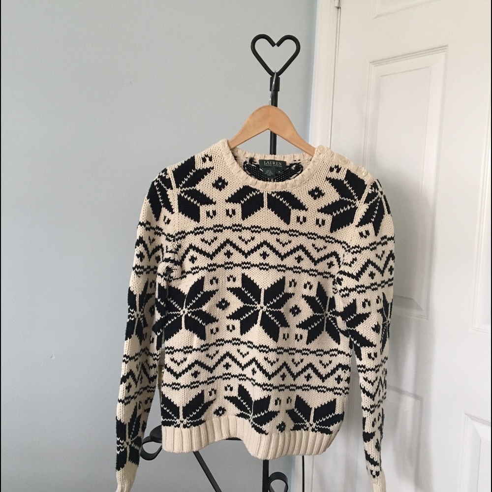 Ralph Lauren Fair Isle Sweater❄️