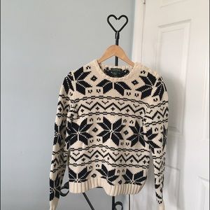 Ralph Lauren Fair Isle Sweater❄️