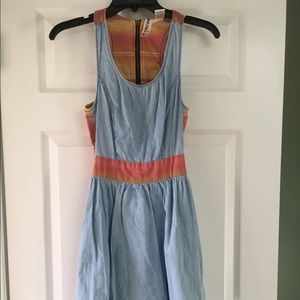 Open back summer dress