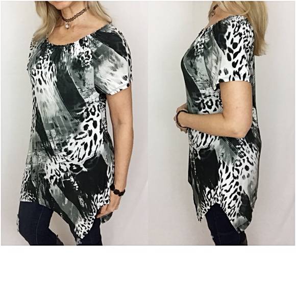 Soft Flowy Tunic Top Slip Dress SM - Picture 4 of 4