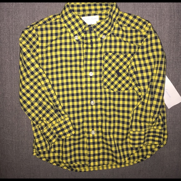 NWOT Ralph Lauren plaid button down - Picture 1 of 1