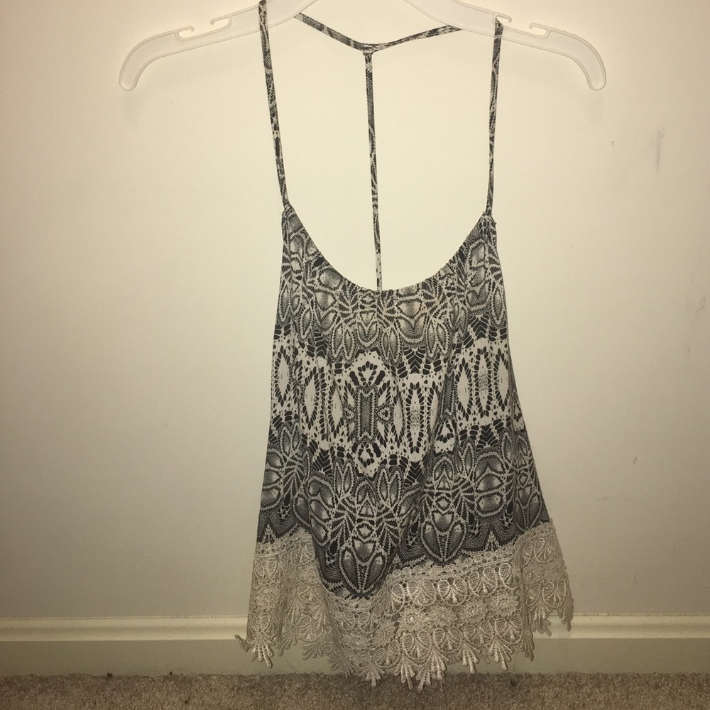 Tank Top with open back