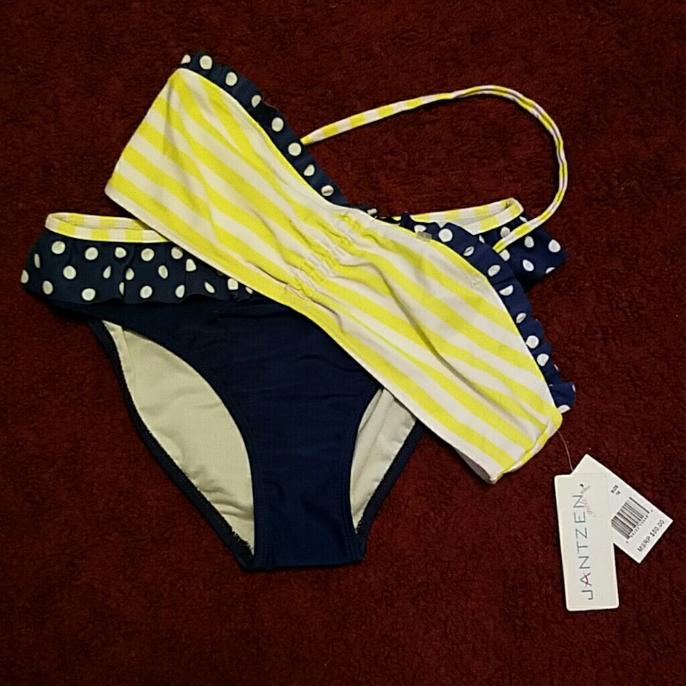 Jantzen Girls two piece Swimsuit
