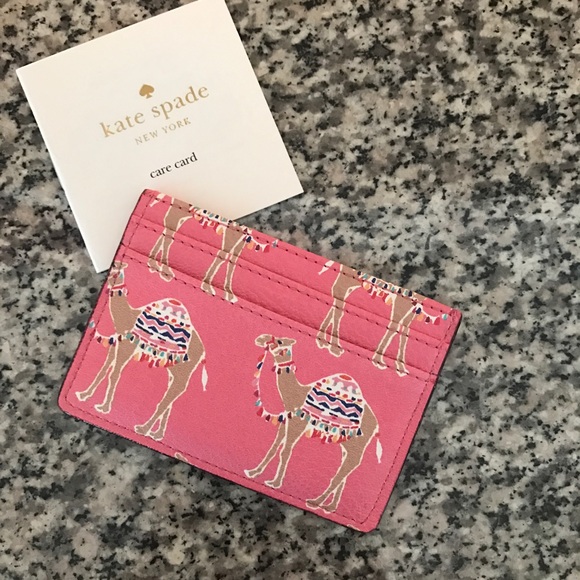 kate spade Accessories - Kate Spade Camel Card Case NEW kate spade Accessories - Kate Spade Camel Card Case NEW