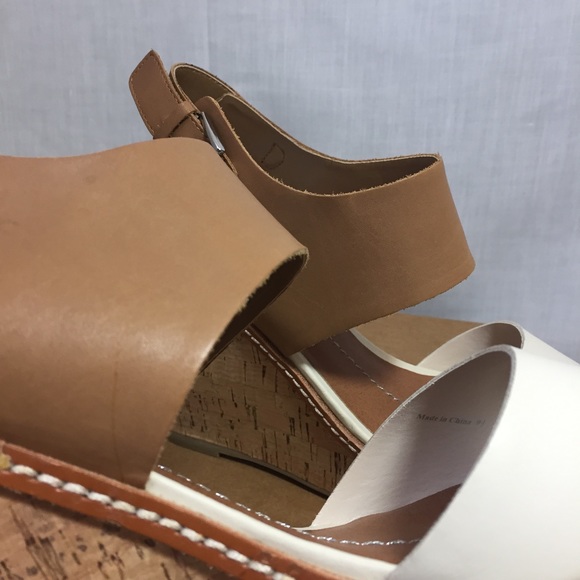 ❌SOLD❌ DV By Dolce Vita Jonee Tan Leather Wedges 9 - Picture 6 of 7
