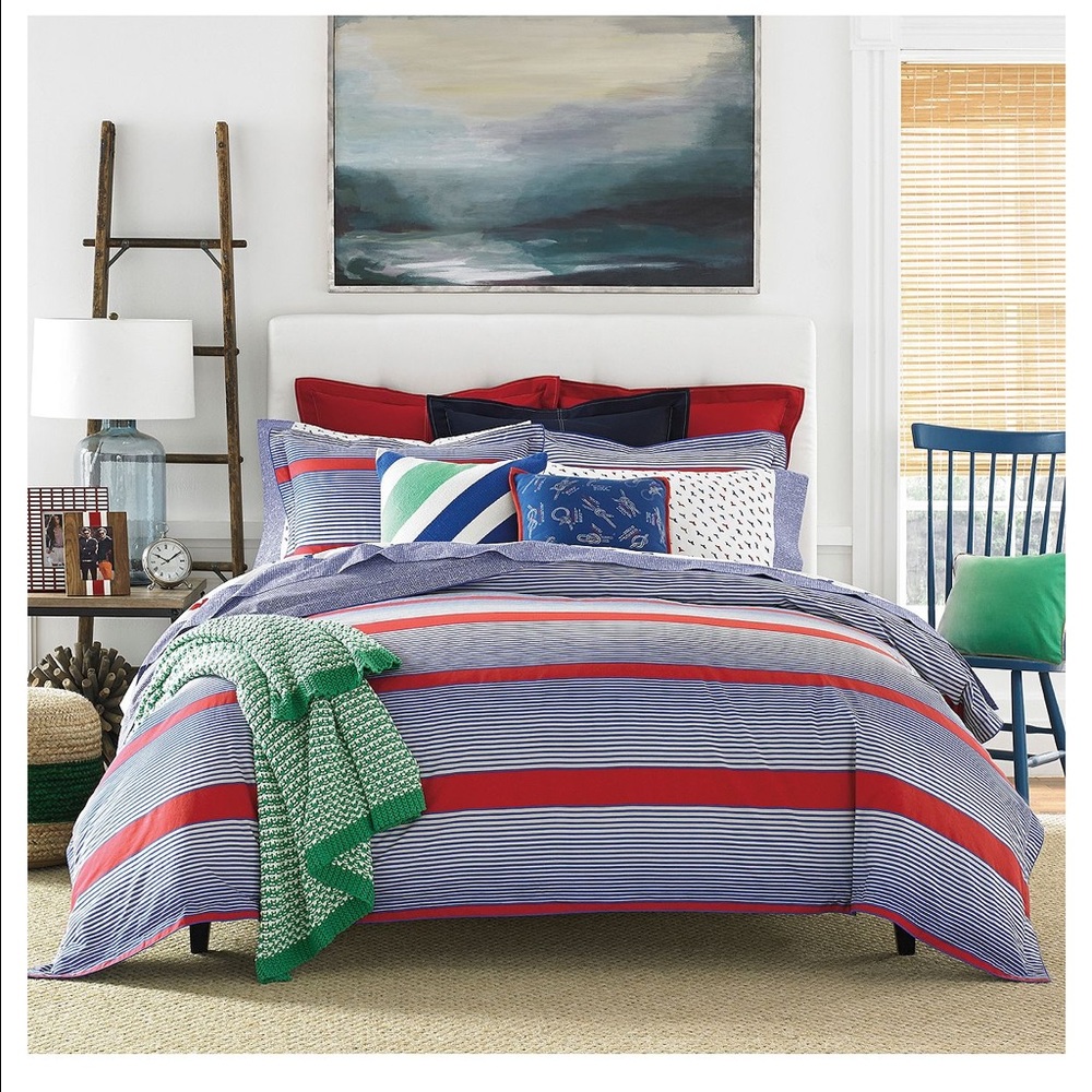 SOLD on Eb New Tommy Hilfiger king comforter set