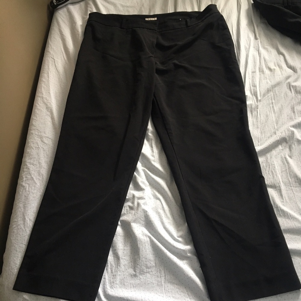 Size 18 petite Black Dress Pants