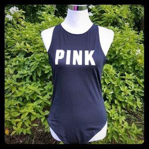 PINK bodysuit. New with tags