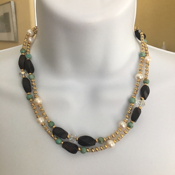 Genuine gemstones necklace - Picture 5 of 7