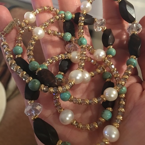 Genuine gemstones necklace - Picture 4 of 7