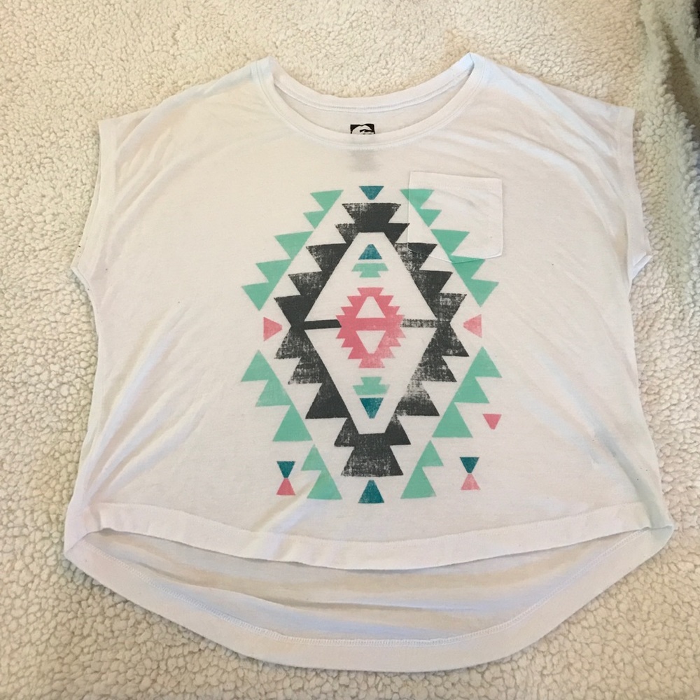 Billabong cropped tshirt