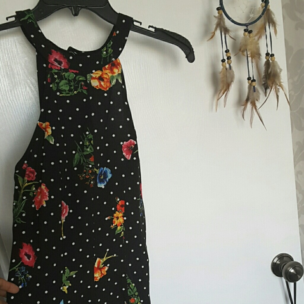 Polka dot romper