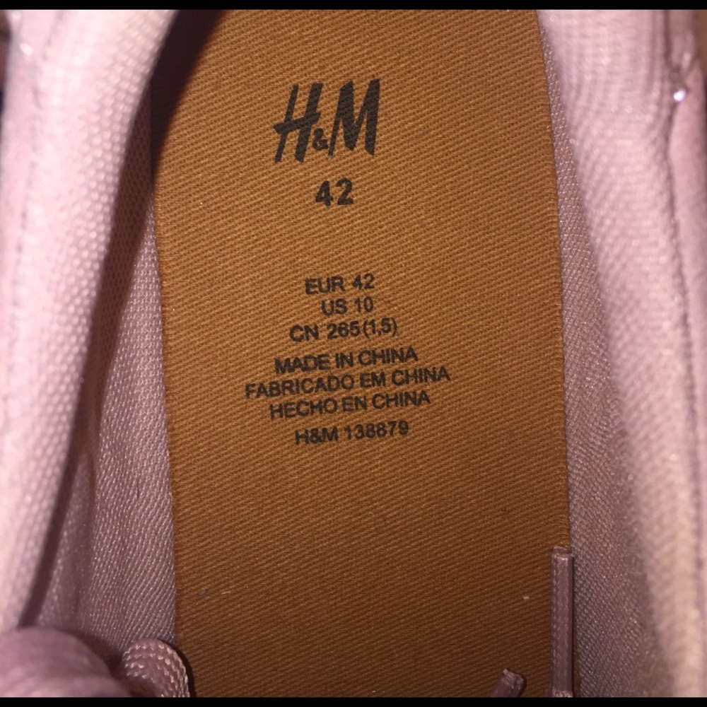 Pink Sued Sneakers - Picture 3 of 3