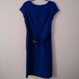 Royal blue dress