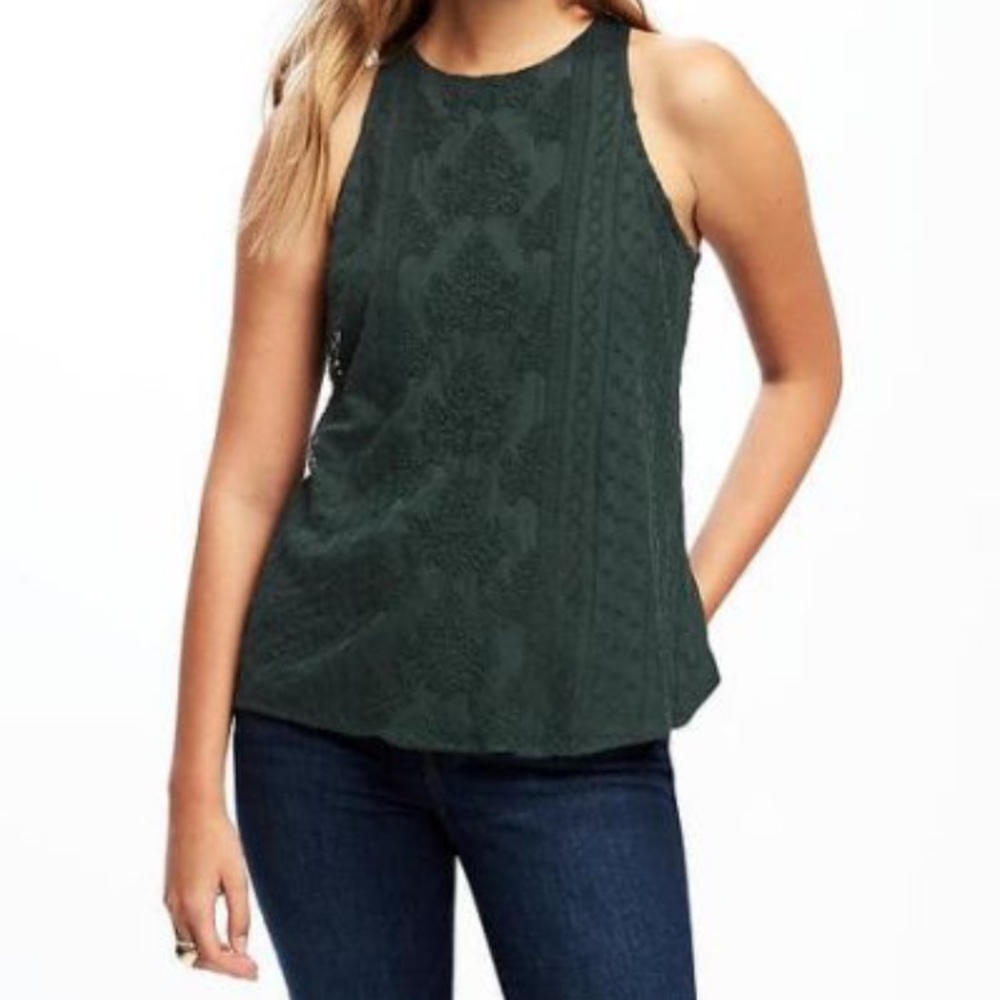Lace Tank, sz S