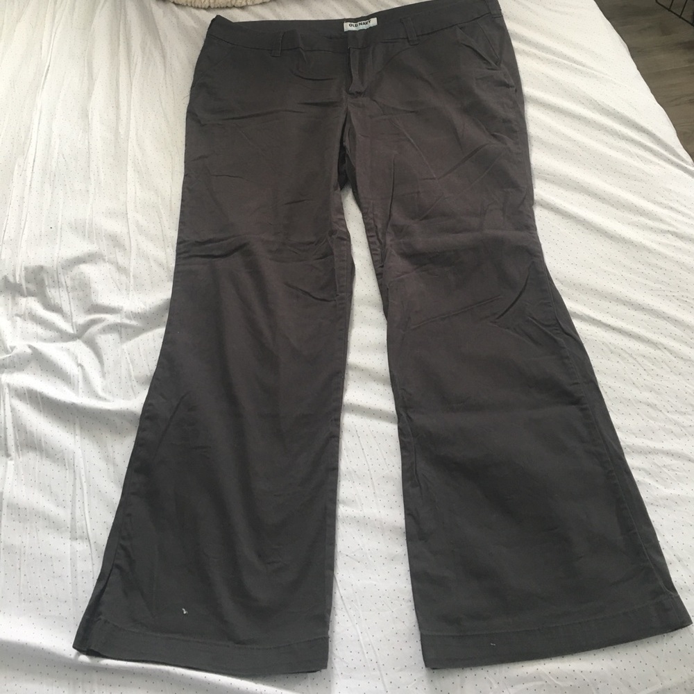 Dark gray size 16 Old Navy khakis