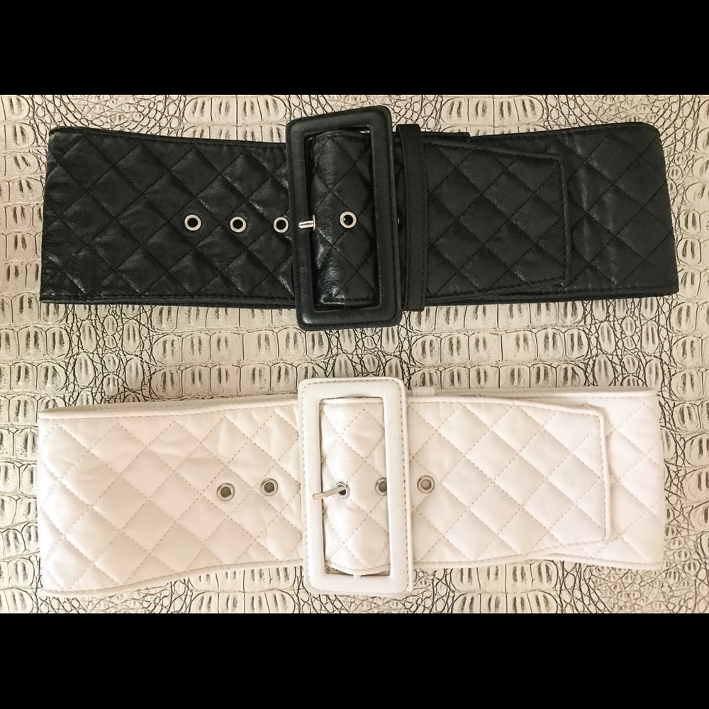 High waisted belt bundle of (4)