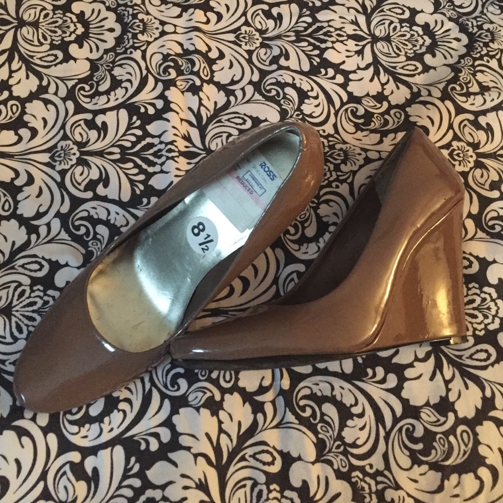 Patton leather wedges