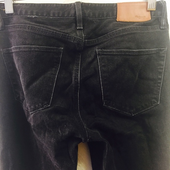 Madewell Denim - Madewell Skinny Skinny High Riser in faded black