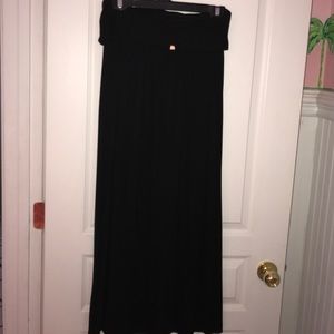 Calvin Klein maxi skirt/strapless dress