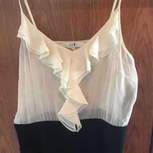 Black and White Cocktail Dress