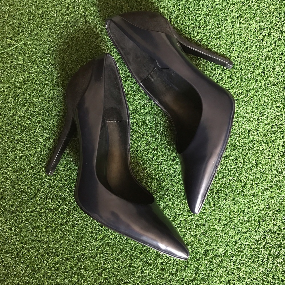 Zara navy heels