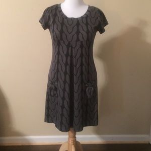 Black and Gray Dress