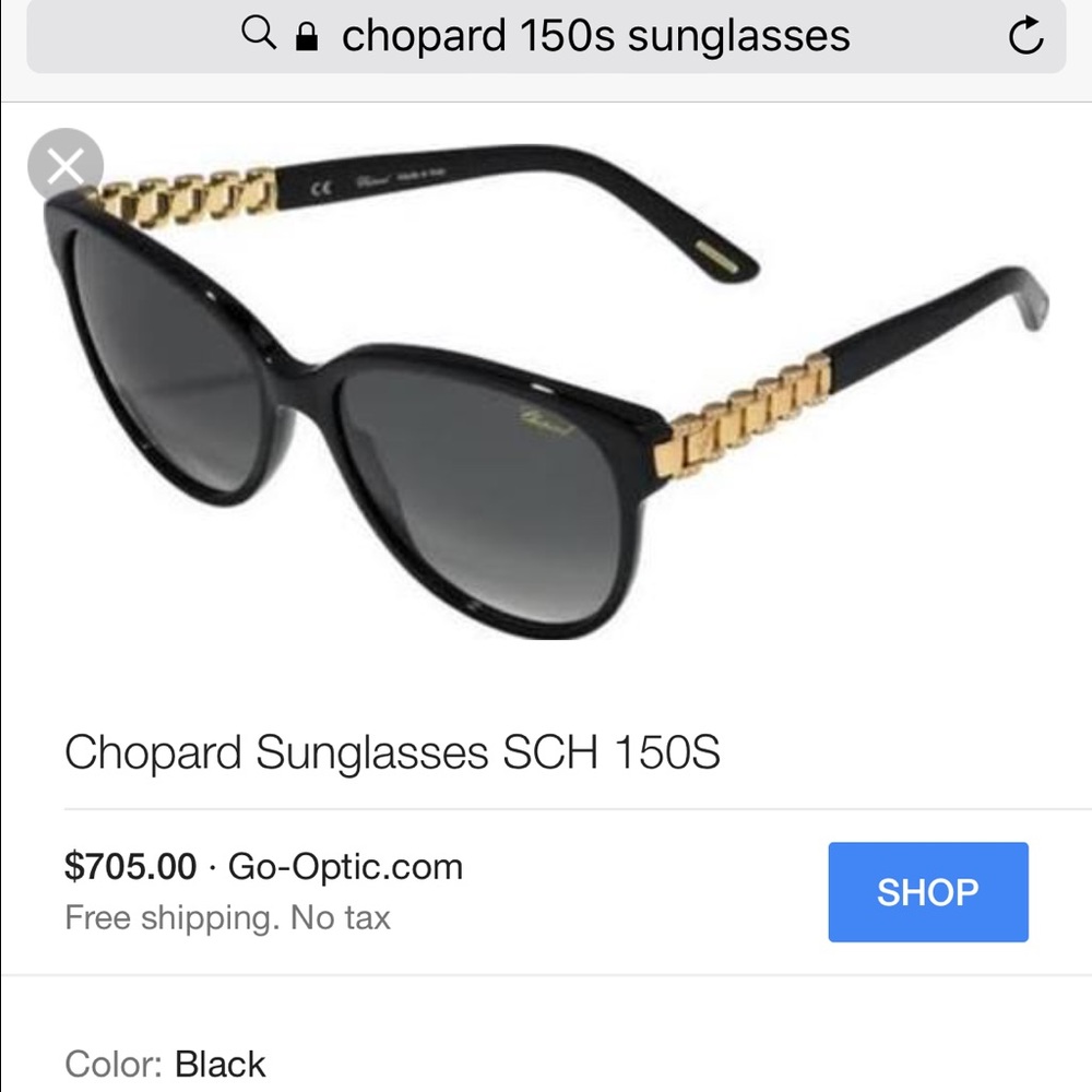 100% Authentic Chopard NWT sunglasses - Picture 7 of 13