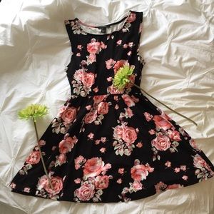 Floral Print Sun Dress