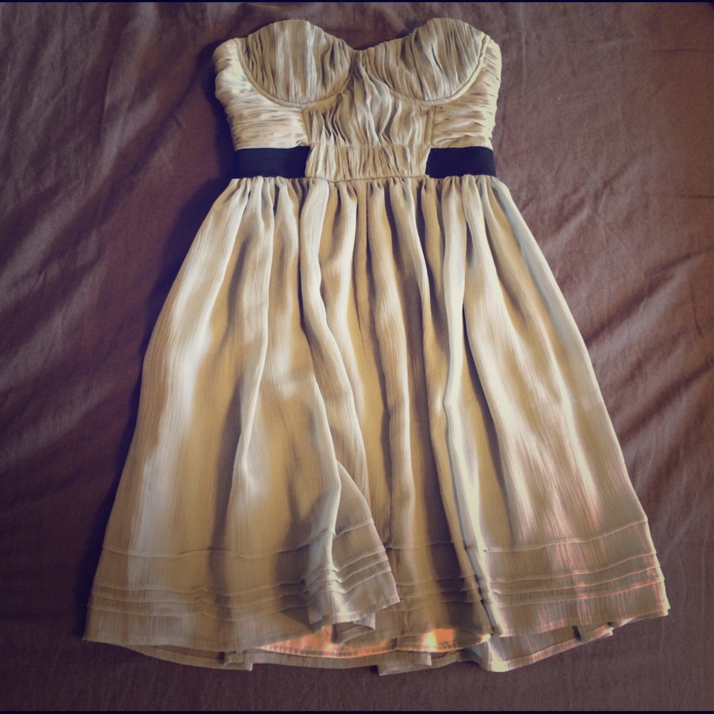 Pins & Needles Chiffon Bustier Dress