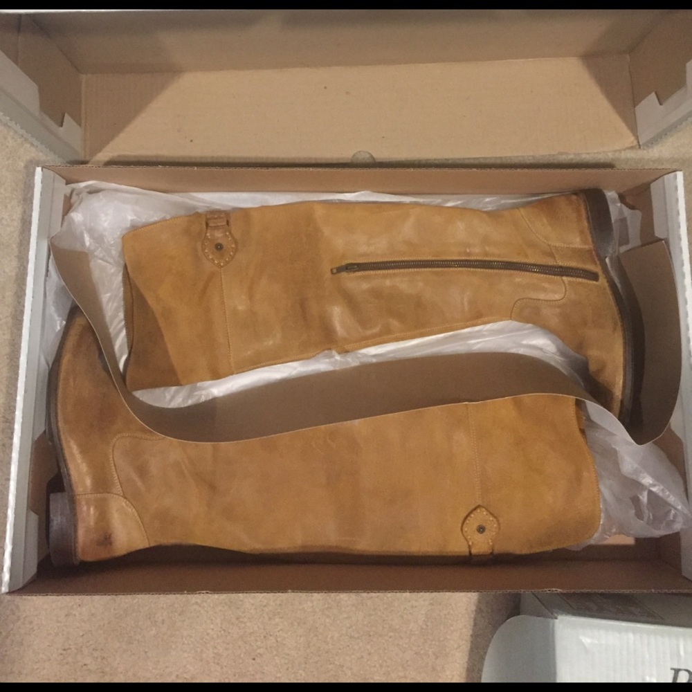Frye "Shirley over the knee riding boot"